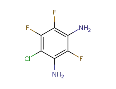 4-chloro-2,5,6-trifluoro-1,3-phenylenediamine