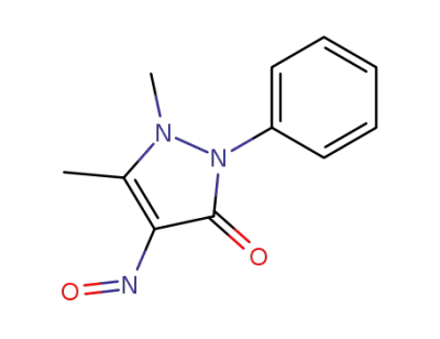1,5-dimethyl-4-nitroso-2-phenyl-1,2-dihydro-pyrazol-3-one