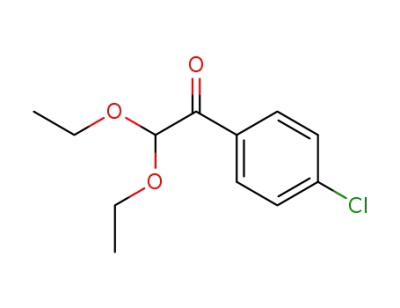 1-(4-chlorophenyl)-2,2-diethoxyethan-1-one